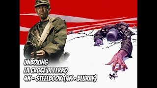 Unboxing  La Croce Di Ferro  4K  Steelbook 4K  Bluray [upl. by Einnov465]