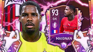 IS HE THE BEST GK 93 MIKE MAIGNAN REVIEW PLAYER OF THE MONTH  FIFA MOBILE 22 POTM [upl. by Mcgrody]