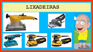 Lixadeiras portateis  Raimann Rts1 makita dewalt [upl. by Okiman]