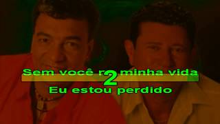 Silva Neto e Matarazzo  Sem Você Na Minha Vida  karaoke [upl. by Bluhm]