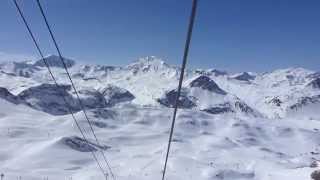 Montée spectaculaire au télésiège de Leissières  Val dIsère [upl. by Codel201]