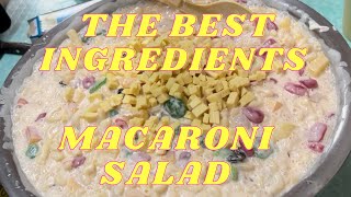 MACARONI FRUIT SALAD FOR 1KILO youtube  Reinnzz [upl. by Hammond]