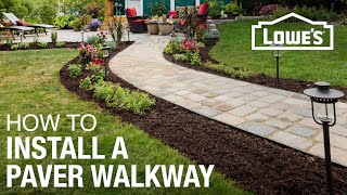 How to Design and Install a Paver Walkway [upl. by Ulrika]