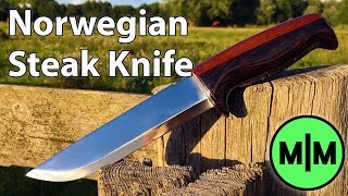 Knife Making  The Norwegian Steak Knife Build [upl. by Chun]