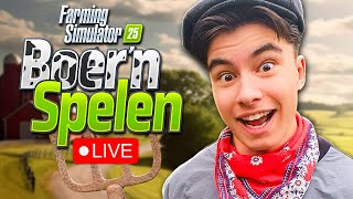 🔴 Farming Simulator 25  BOERN SPELEN ft Yarasky amp Boer Ayoub [upl. by Venezia]