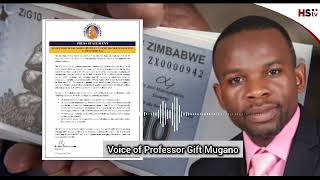 In the wake of ZiG failure RBZ panic rate explosion Leading Zim economist speaks Prof Mugano [upl. by Eenram]