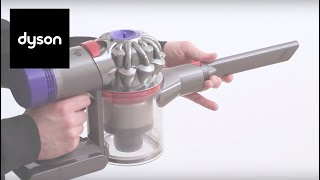 How to set up and use your Dyson V8™ cordless vacuum [upl. by Esnohpla]