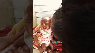 4 month baby immunization video [upl. by Anhpad]