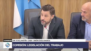 COMISIÓN COMPLETA LEGISLACIÓN DEL TRABAJO  19 de noviembre de 2024  Diputados Argentina [upl. by Darnell745]