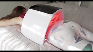 Bestqool LED Photon Light Therapy 6 Colors with NearInfrared Light Skin Rejuvenation Device [upl. by Lowell]