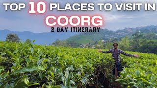 Coorg Top 10 places in 2024  Coorg tourist places  Must visit places In Coorg  Best Time to visit [upl. by Kcajyllib]