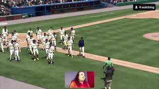 M l b the show 24 Franchise mode The Brewers vs the Atlanta Braves [upl. by Karita]