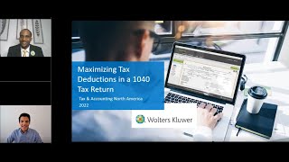 TaxWise Virtual Tax School Maximizing Tax Deductions in a 1040 Tax Return [upl. by Neelyahs217]