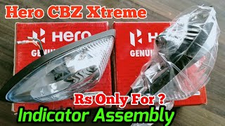 Hero CBZ Xtreme indicator Assembly  Original indicator  Arjun Auto Center [upl. by Ane]