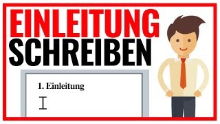 Einleitung schreiben für deine HausarbeitBachelorarbeit [upl. by Allwein688]