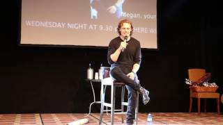 Sam Heughan talks about Jamie and Claire and Caitriona Balfe at Jibland [upl. by Leone]