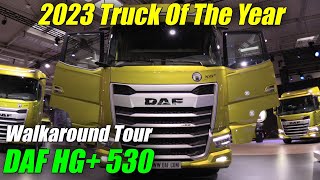 Truck Of The Year  2023 DAF XG 530 Sleeper [upl. by Lahsram]