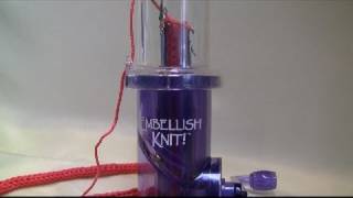 Embellish Knit Automatic Spool Knitting Machine Preview  BEGINNER  The Crochet Crowd [upl. by Cordie317]