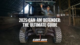 2025 CanAm Defender  Features you need to know about [upl. by Eelorac]