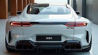 2025 Volvo S90  The Luxury Sedan with Surprising Space and Power [upl. by Annaillil101]