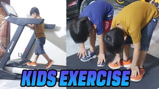 quot GET STRONG quot KIDS WORKOUT  Kids Exercises To Increase Strength  Fun Exercises At Home [upl. by Xuaegram]