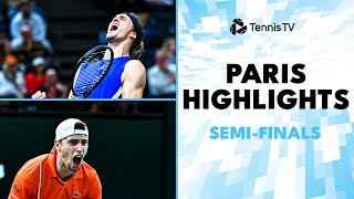 Zverev Faces Rune Humbert amp Khachanov Clash  Paris 2024 SemiFinal Highlights [upl. by Sandell]