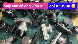 Máy ảnh cũ hnay 94 canon 10D M10 Xa3 Xa5 A5100 a6300 Nex 3567 [upl. by Ynolem]