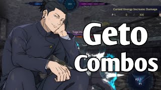 Student Suguru Geto Combos  Jujutsu Kaisen Cursed Clash NEW DLC [upl. by Fairbanks993]