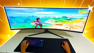 FORTNITE 219 ULTRAWIDE MONITOR GAMEPLAY CHAPTER 5 [upl. by Placia117]