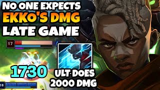 EKKO late game is SO BROKEN One step on my ult and they INSTANTLY die  Ekko Mid [upl. by Ingalls]