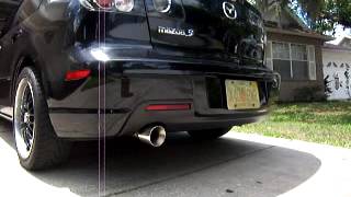 2007 MAZDA 3 20 FULL EXHAUST [upl. by Jessey939]