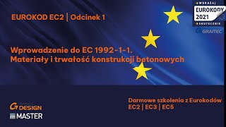 1 Eurokod EC2  Wprowadzenie do EC 199211 Materiały i trwałość konstrukcji betonowych [upl. by Dena]