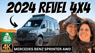 2024 Winnebago Revel 4x4 Camper Van Walkthrough  Off Road Class B RV [upl. by Sevik24]