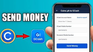 How to SEND MONEY from Coinsph to GCash 2024 [upl. by Maddocks]