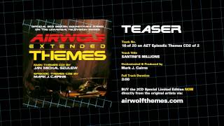 AIRWOLF CD216 — SANTINIS MILLIONS — Season 2 — Airwolf Extended Themes Soundtrack Teaser [upl. by Qerat]