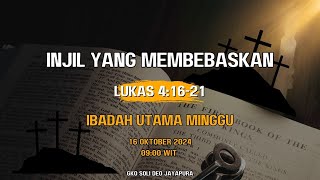 Ibadah Utama Minggu GKO Soli Deo Jayapura 13 Oktober 2024 [upl. by Hannala]