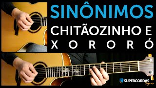 SINÔNIMOS • CHITÃOZINHO E XORORÓ Vídeocifra [upl. by Pownall]