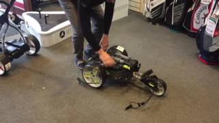 Demonstration of the motocaddy trolleys [upl. by Mosenthal]