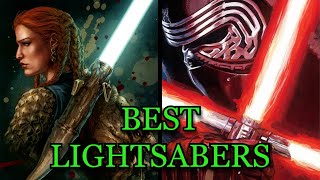 The BEST Lightsabers in Star Wars [upl. by Sinaj]