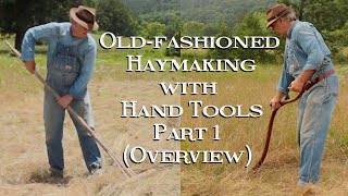 Oldfashioned Haymaking Part 1 Overview  The FHC Show ep 38 [upl. by Nenerb692]