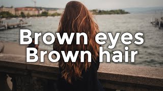 Caleb Hearn  Brown Eyes Brown Hair Lyrics [upl. by Lleinnad]