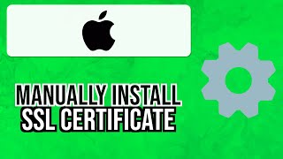 How to MANUALLY INSTALL the SECURLY SSL CERTIFICATE for macOS 2024  Install OpenSSL on Mac [upl. by Enoryt]