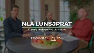 NLA Lunsjprat Kunstig intelligens og utdanning [upl. by Aienahs]