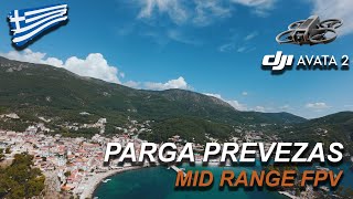 Dji Avata 2  Mid Range FPV  Parga Prevezas 4K [upl. by Audun]