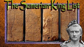 The Sumerian king list  WeldBlundell prism [upl. by Cone]