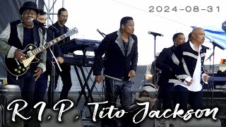 Tito Jacksons last USA show Jackson 5 medley  Fool in Love festival 20240831 [upl. by Noreen]