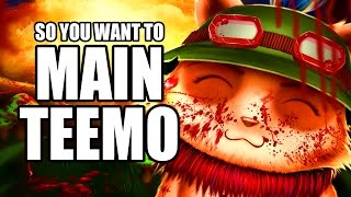 Teemo Gameplay How to Play Teemo TOP BuildGuide LoL Meta [upl. by Schach]