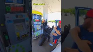 Road Rage Incident Biker vs Truck Driver [upl. by Cyma]