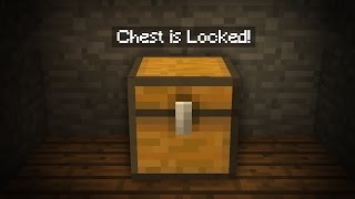 Easy How to Lock your Chests in Minecraft [upl. by Mariele]