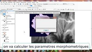 ArcSwat partie 1 delimitation dun bassin versant et calcule des parametres morphometriques [upl. by Herbert]